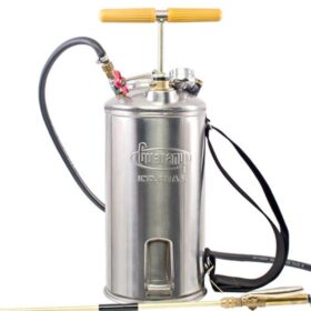 PULVERIZADOR DE COMPRESSÃO PRÉVIA INOX